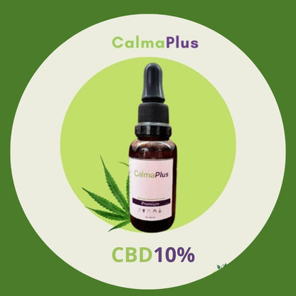 CalmaPlus 10% CBD (3000 mg) Gotero de 30 ml